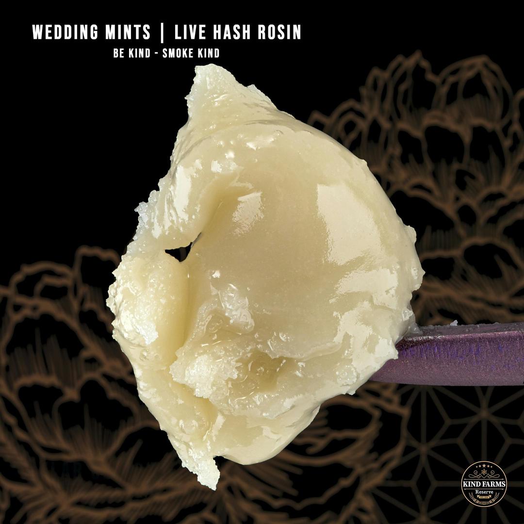 Wedding Mintz Live Hash Rosin - Kind Farms Reserve