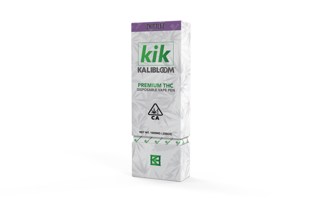 Kik 1G Disposable Vape: Zkittlez