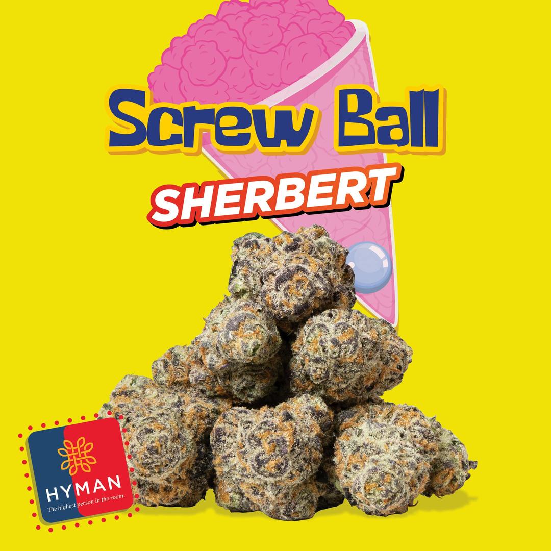 Screwball Sherbert | 3.5G Pre-Pack | HYMAN | REC