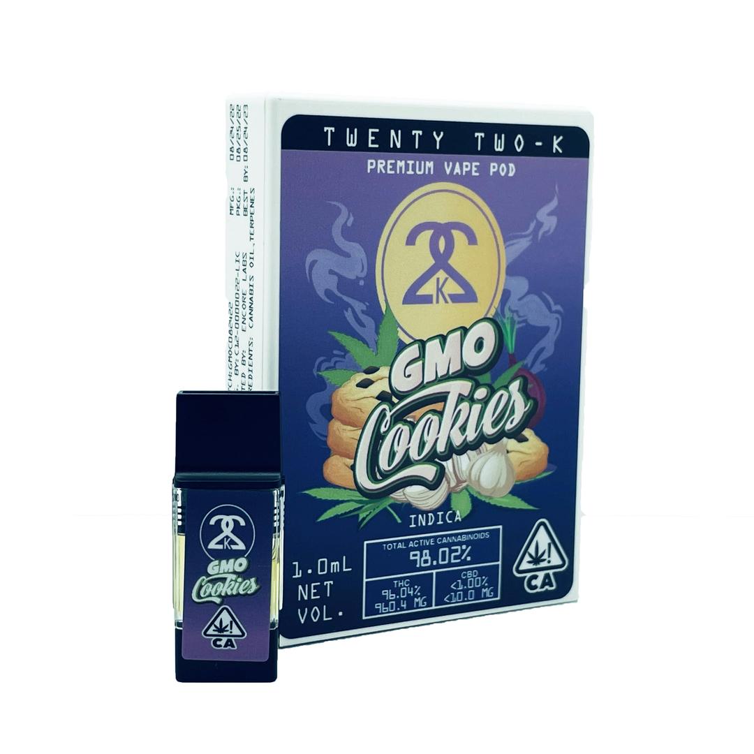 22K - GMO Cookies - 1.0ml POD