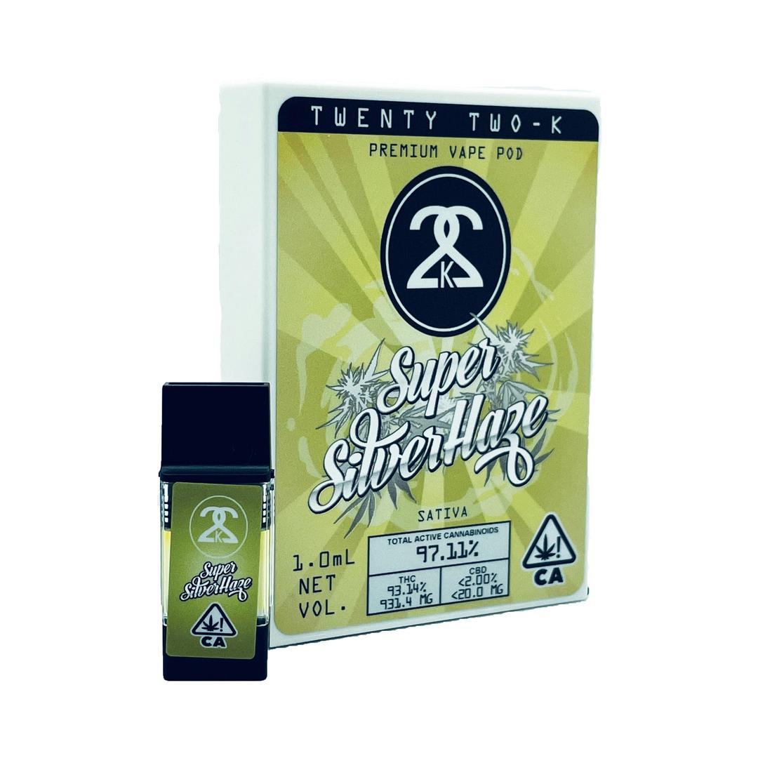 22K - Super Silver Haze - 1.0ml POD