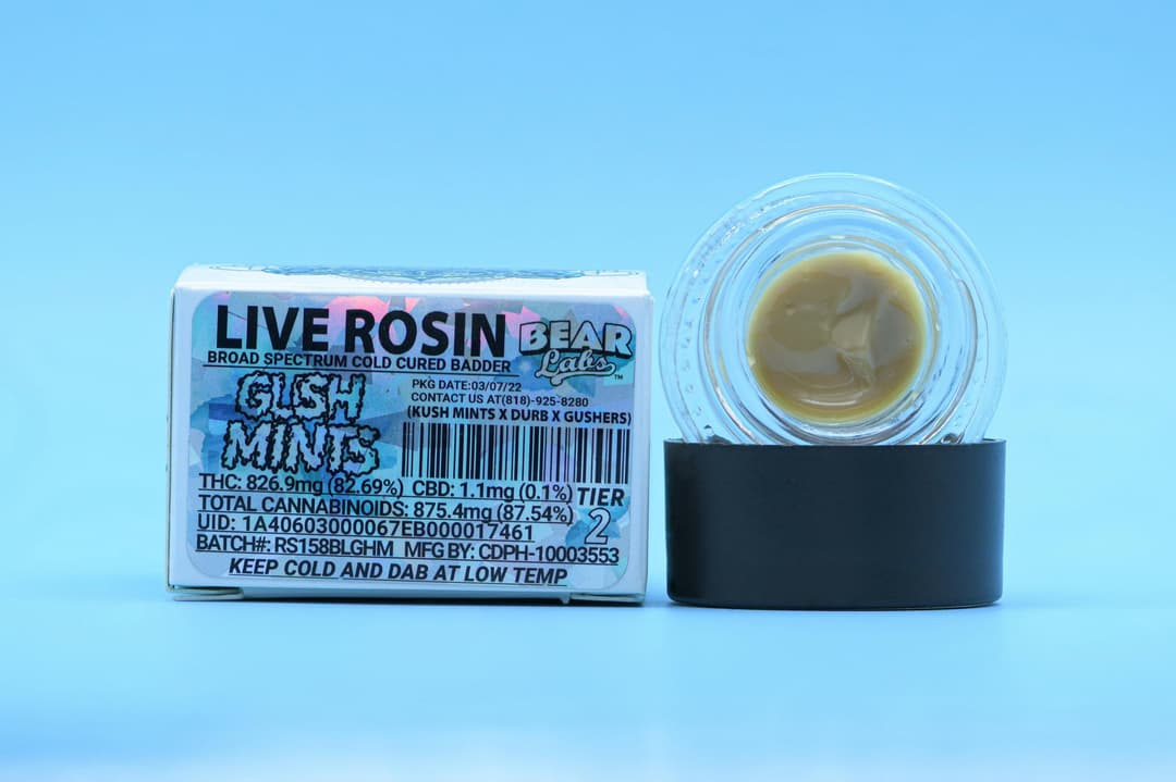 Gush Mintz T2 Live Rosin - 1g