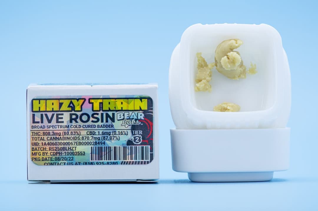 Hazy Train T2 Live Rosin - 1g