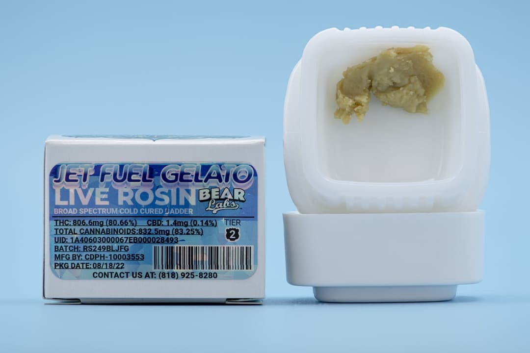 Jet Fuel Gelato T2 Live Rosin - 1g