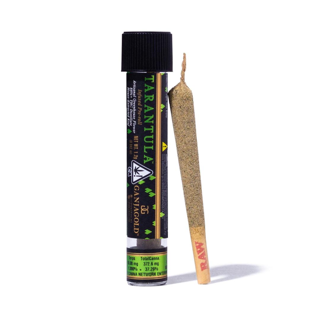 Green Tarantula (Lemonhead) Infused Strain Specific Pre-Roll (1.2g)