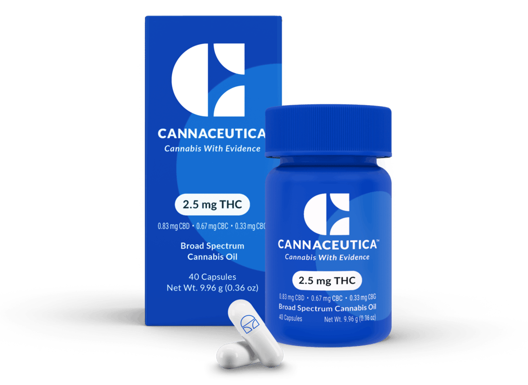 CANNACEUTICA 2.5mg Capsules (40pk | 100mg)