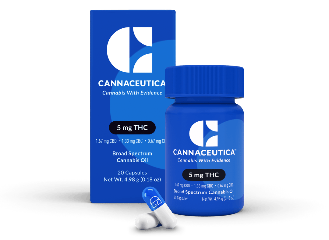 CANNACEUTICA 5mg Capsules (20pk | 100mg)