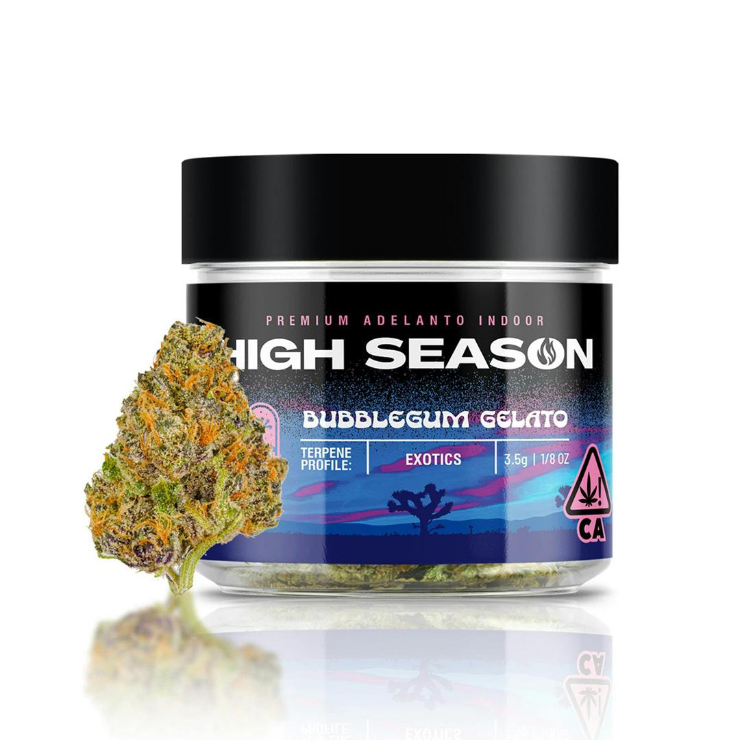 HIGH SEASON | Bubblegum Gelato (Indoor Flower)