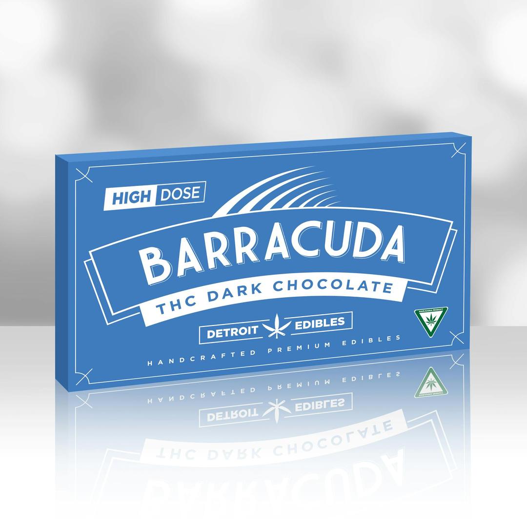 Barracuda Bar, Dark Chocolate - High Dose