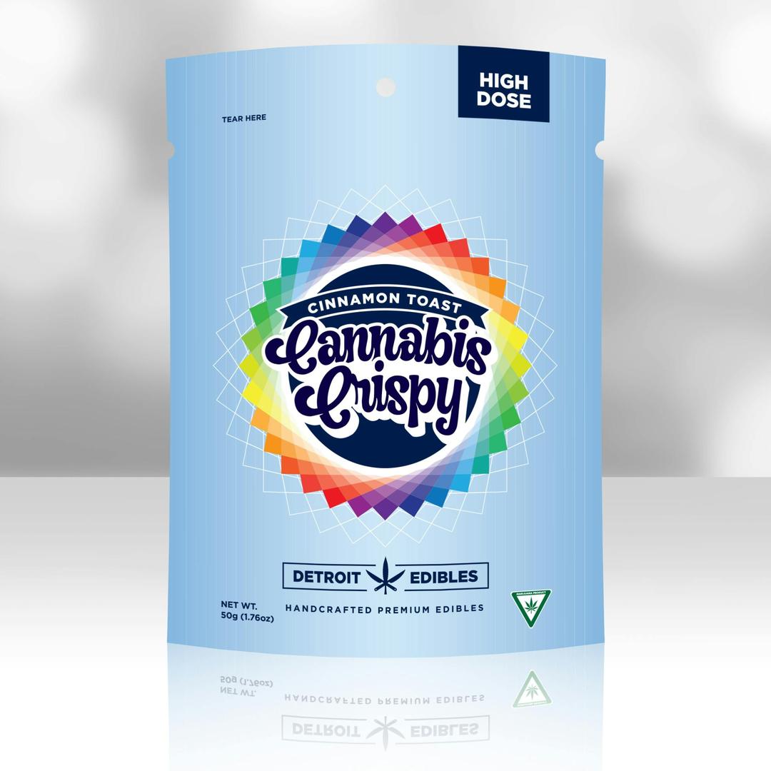 Cinnamon Toast Cannabis Crispy - High Dose