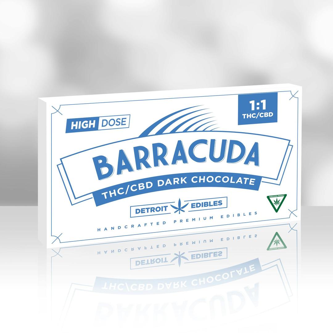 Barracuda Bar 1:1, Dark Chocolate - High Dose