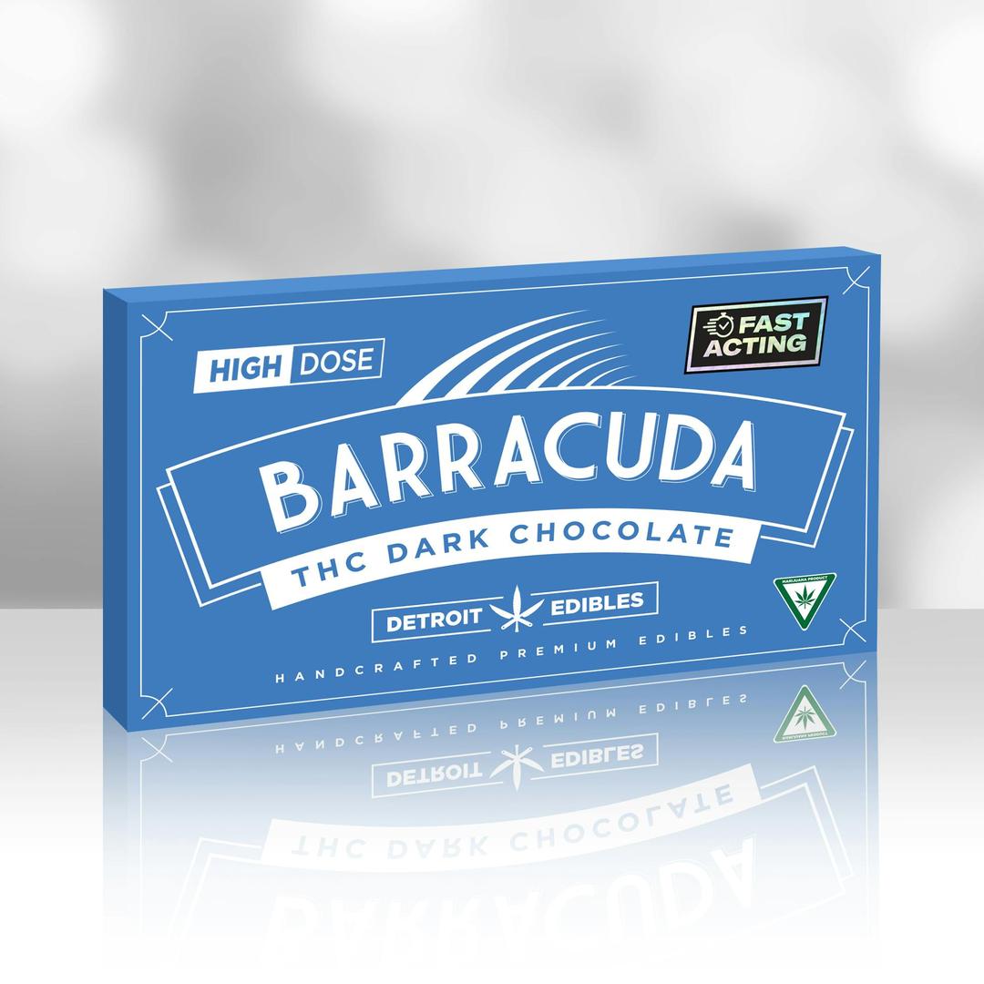 Fast-Acting Barracuda Bar, Dark Chocolate - High Dose