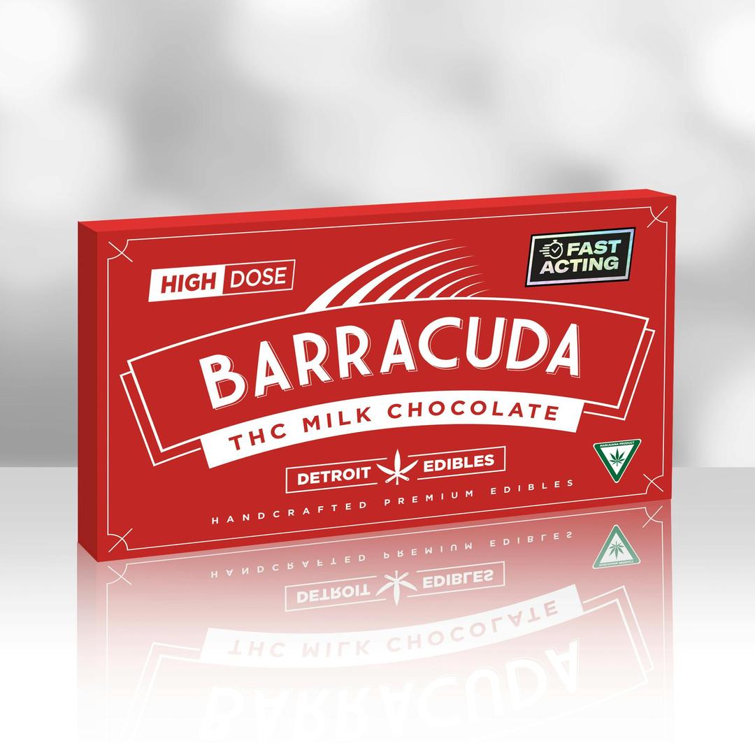 Fast-Acting Barracuda Bar, Milk Chocolate - High Dose