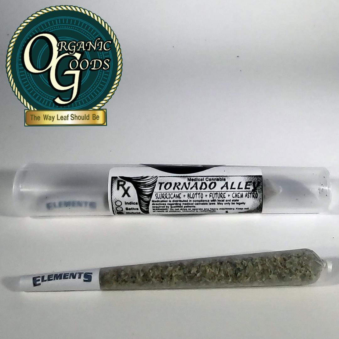 Organic Goods Pre-Roll Tornado Alley 1 G