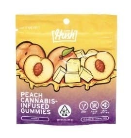 5 Piece Infused Vegan Gummies - Peach