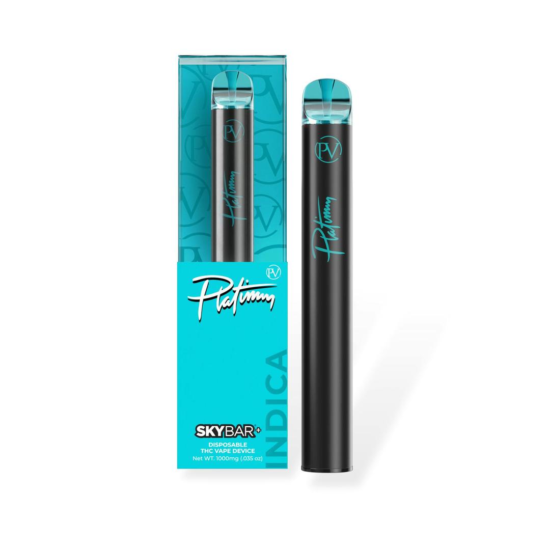 Platinum Vape Blue Shaved Ice (Indica) Disposable 1g