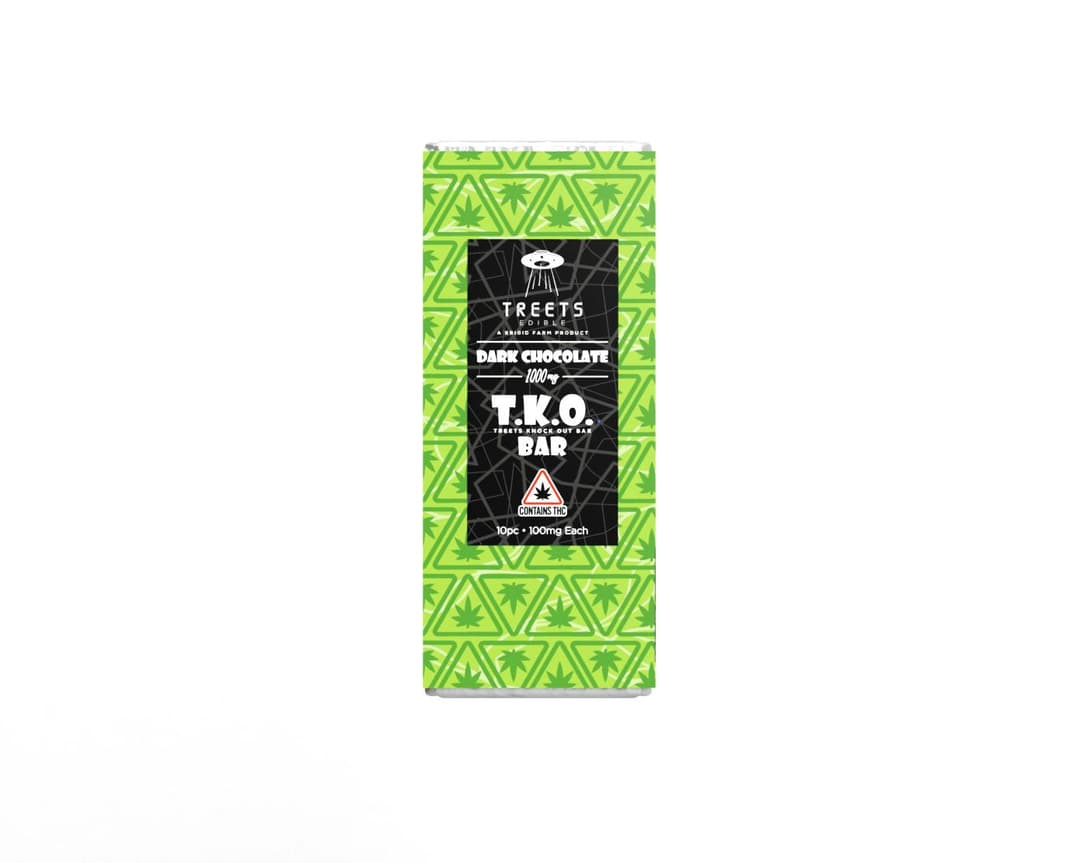 TREETS Dark Chocolate TKO Bar