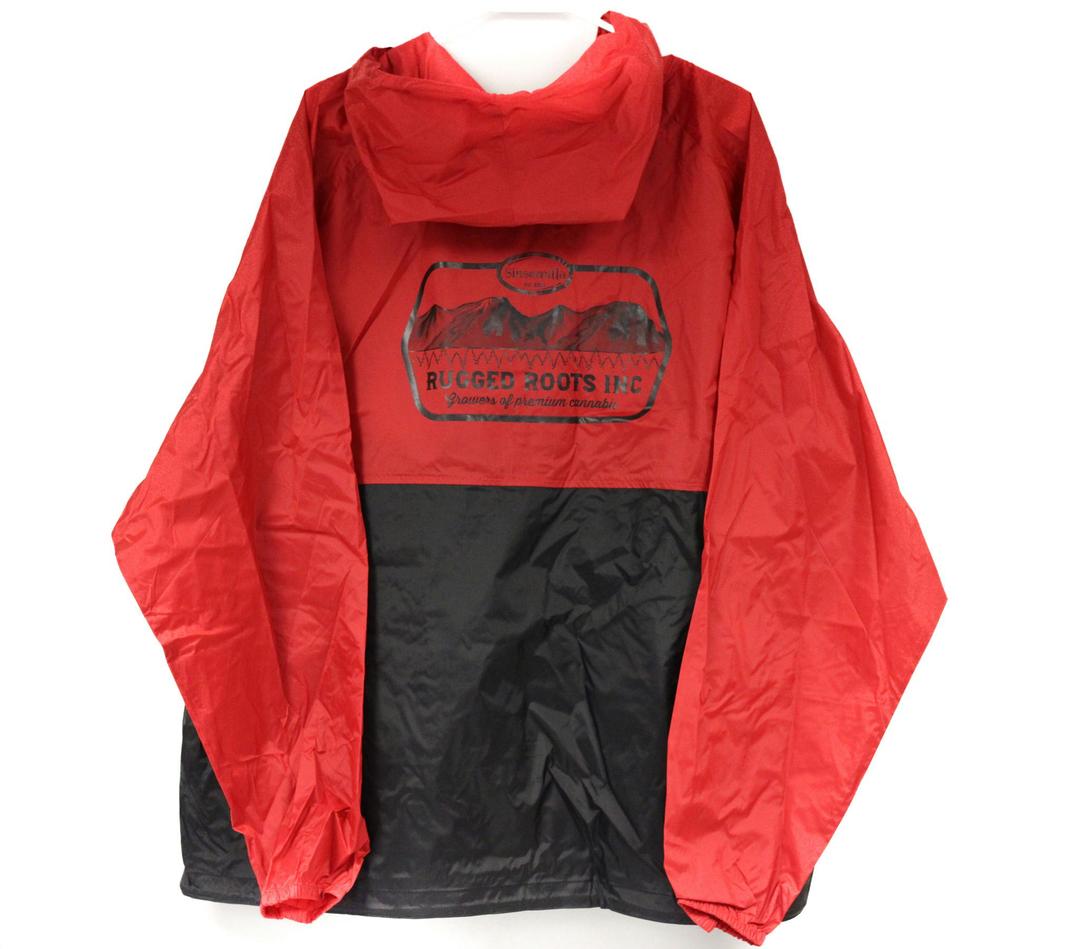 Rugged Roots - Windbreaker (Red & Black) {Large}