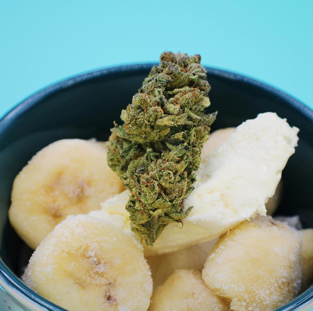Banana Cream Cake Ounce/28.3Grams (28% THC, INDICA)