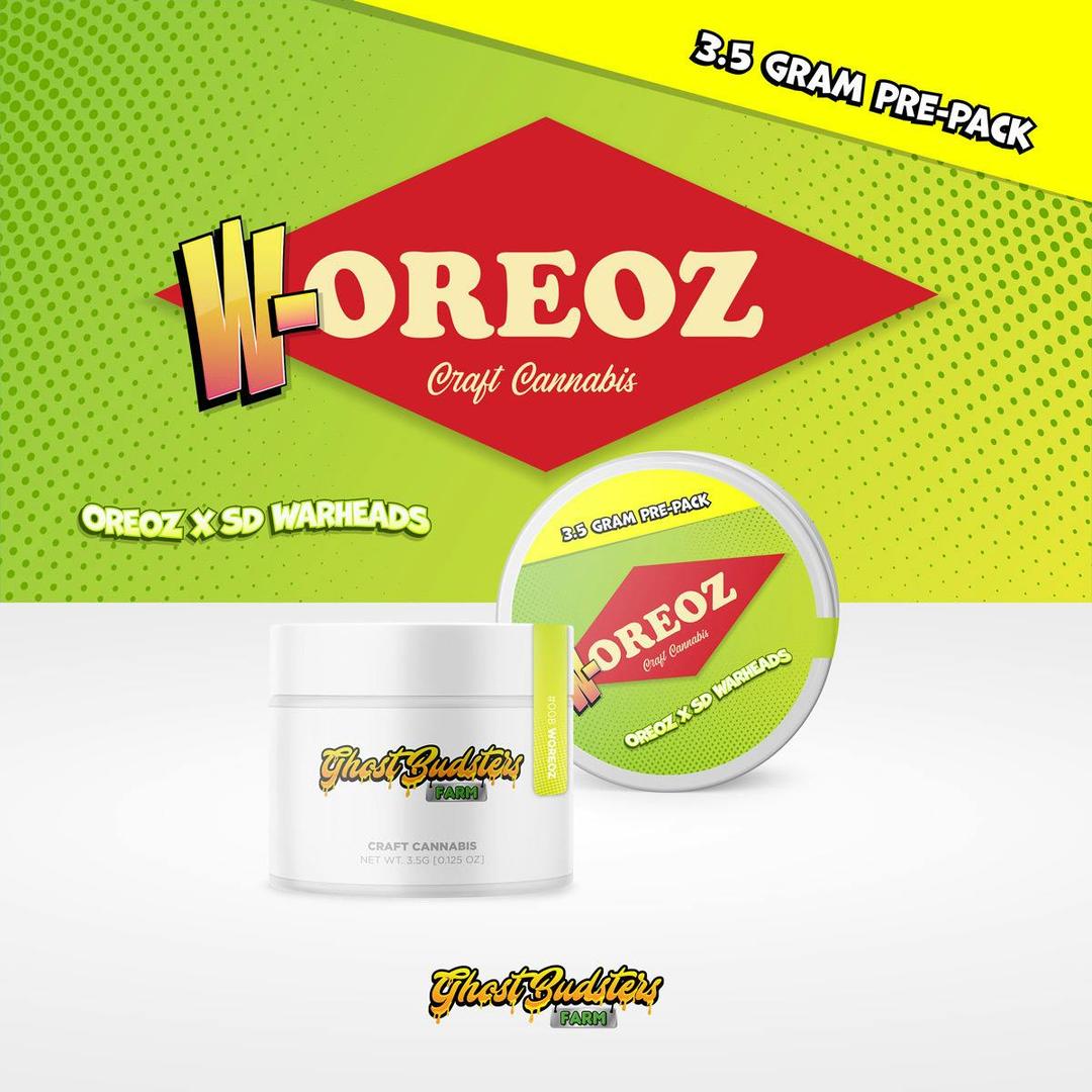 WOREOZ | Pre-Packaged Eighth | GhostBudsters Farm