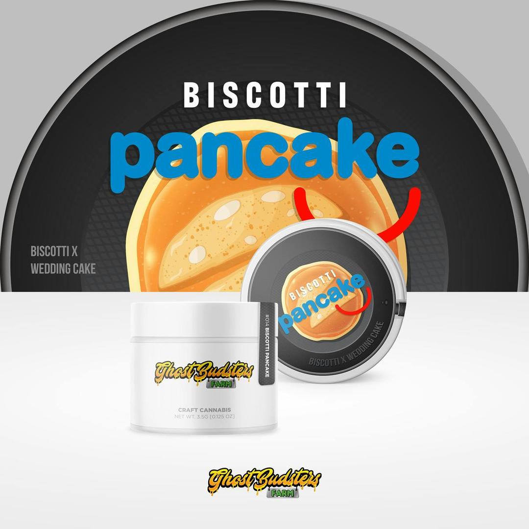 Biscotti Pancake | Pre-Packaged Eighth | GhostBudsters Farm