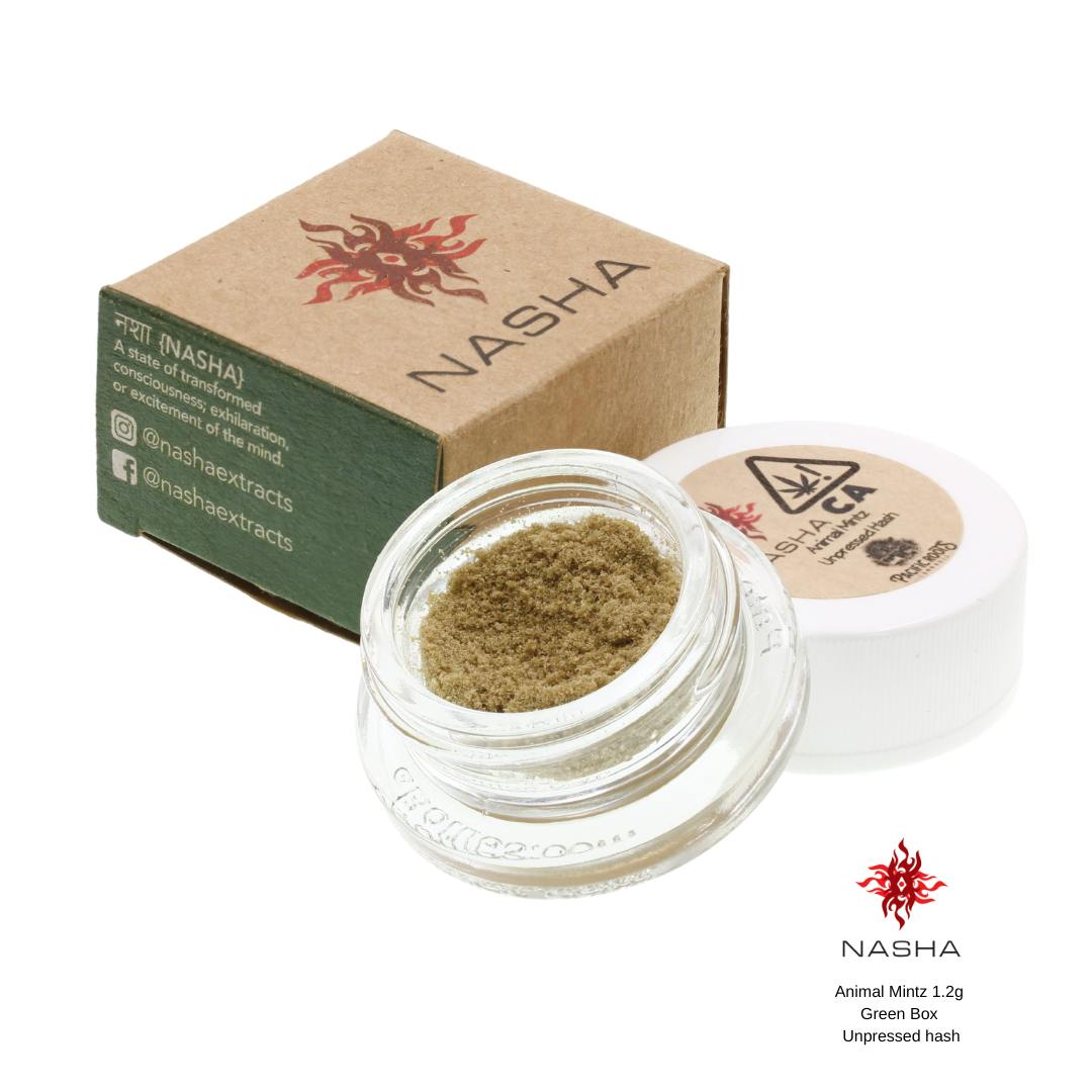 Animal Mintz 1.2g Green Unpressed Hash (Pacific Roots)