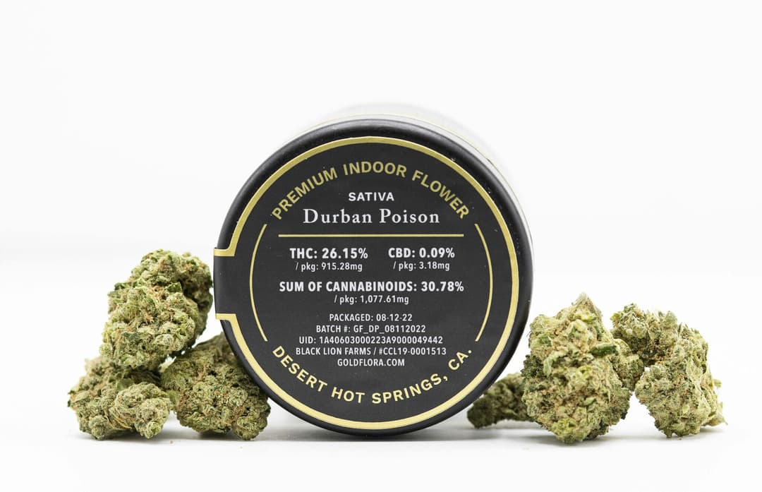 Durban Poison 3.5g Flower