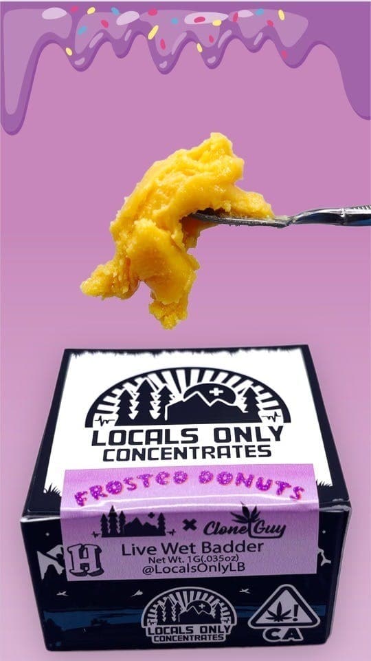 Frosted Donuts Live Wet Badder