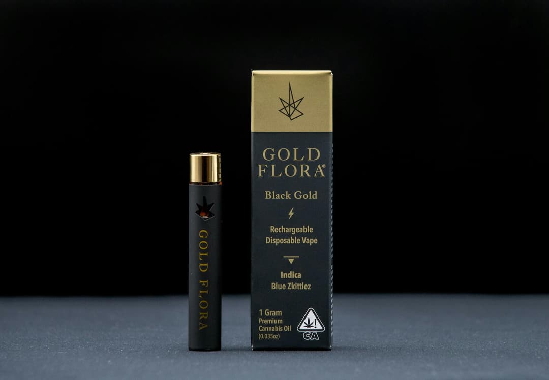Blue Z 1g Black Gold Disposable Pen