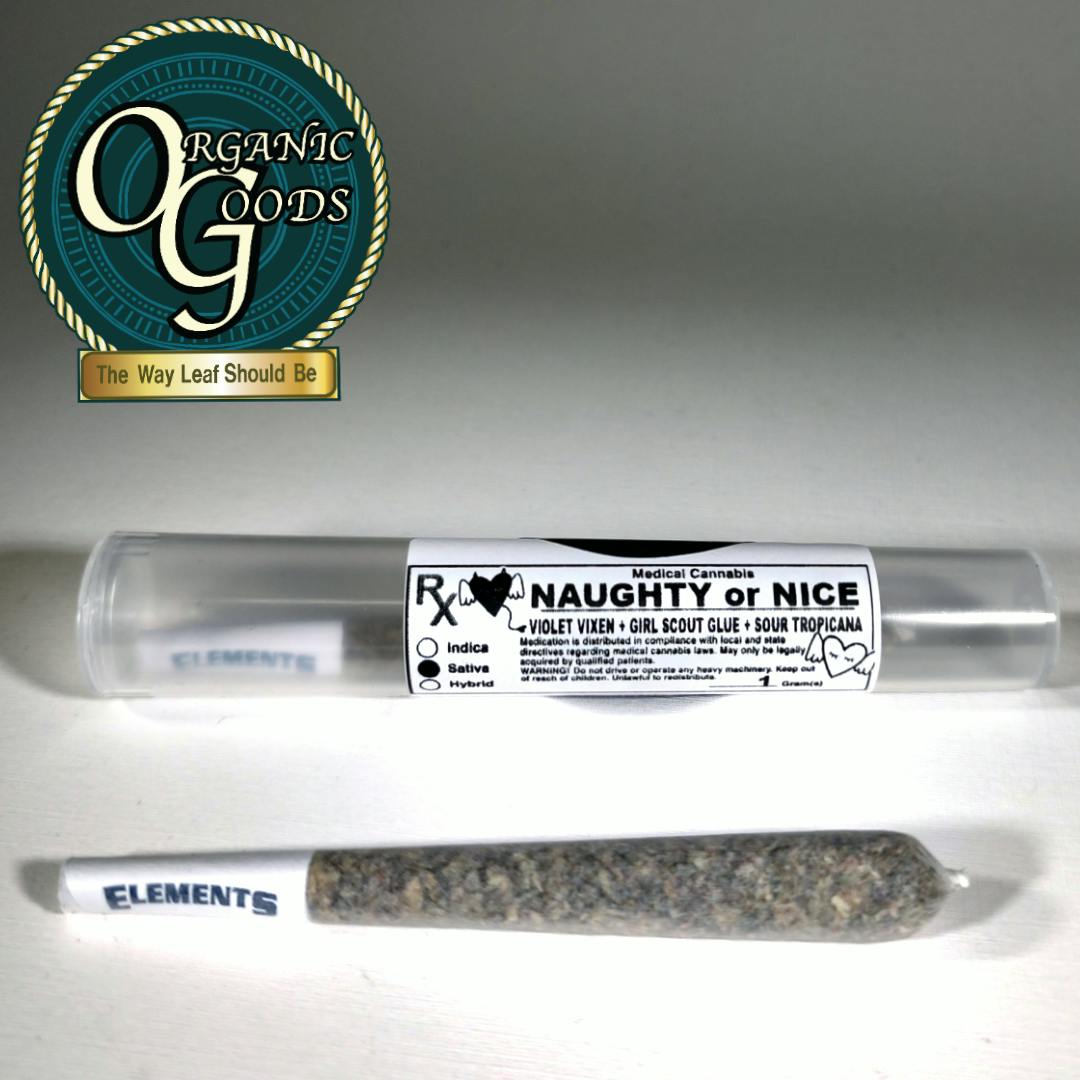 Naughty or Nice Pre-Roll 1g