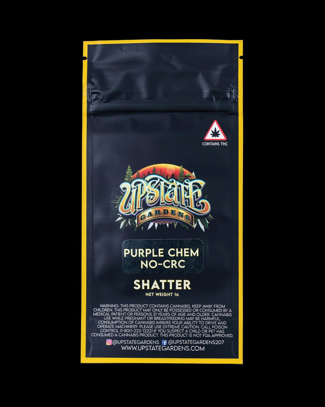 Shatter: 1g - Purple Chem - NO-CRC