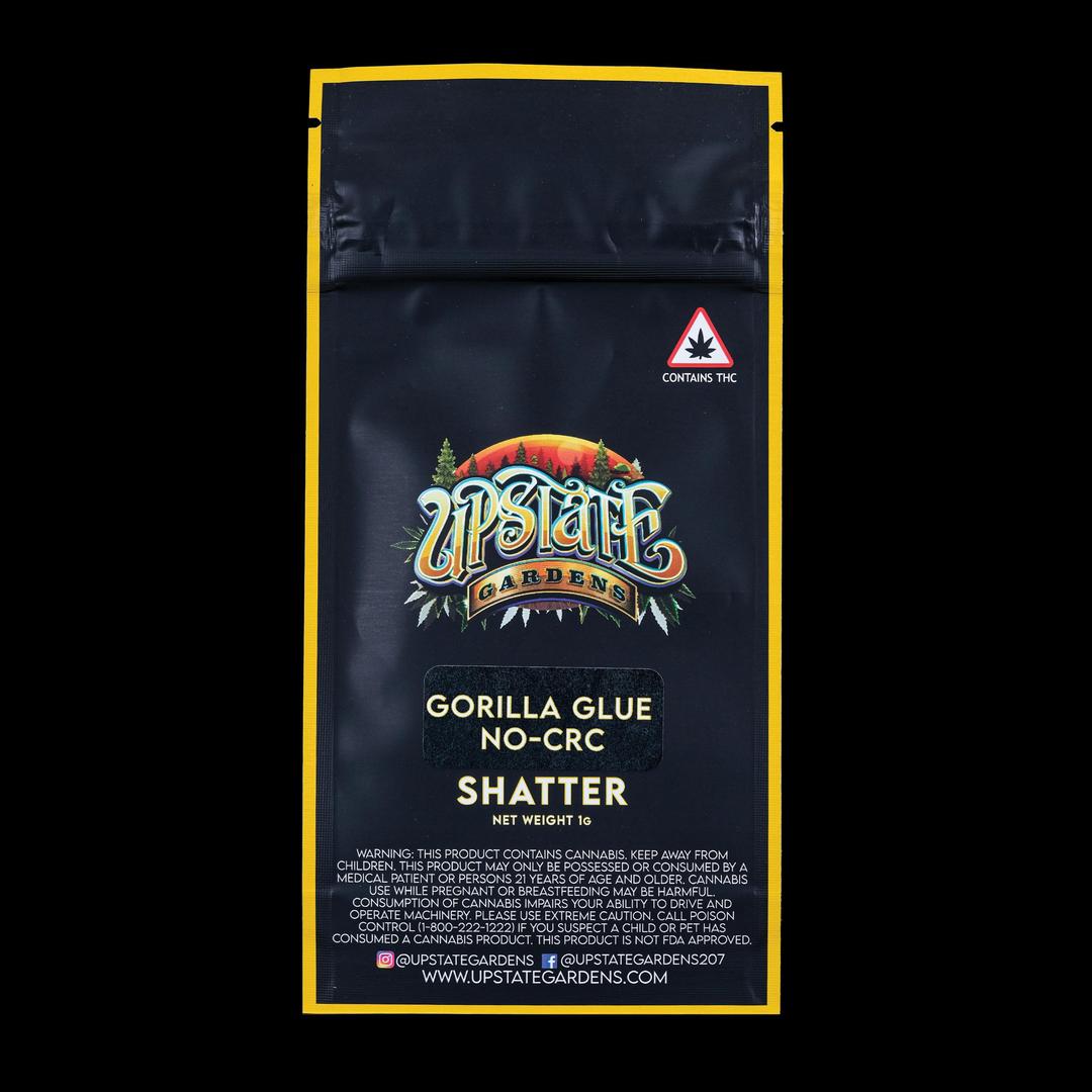 Shatter: 1g - Gorilla Glue - NO-CRC