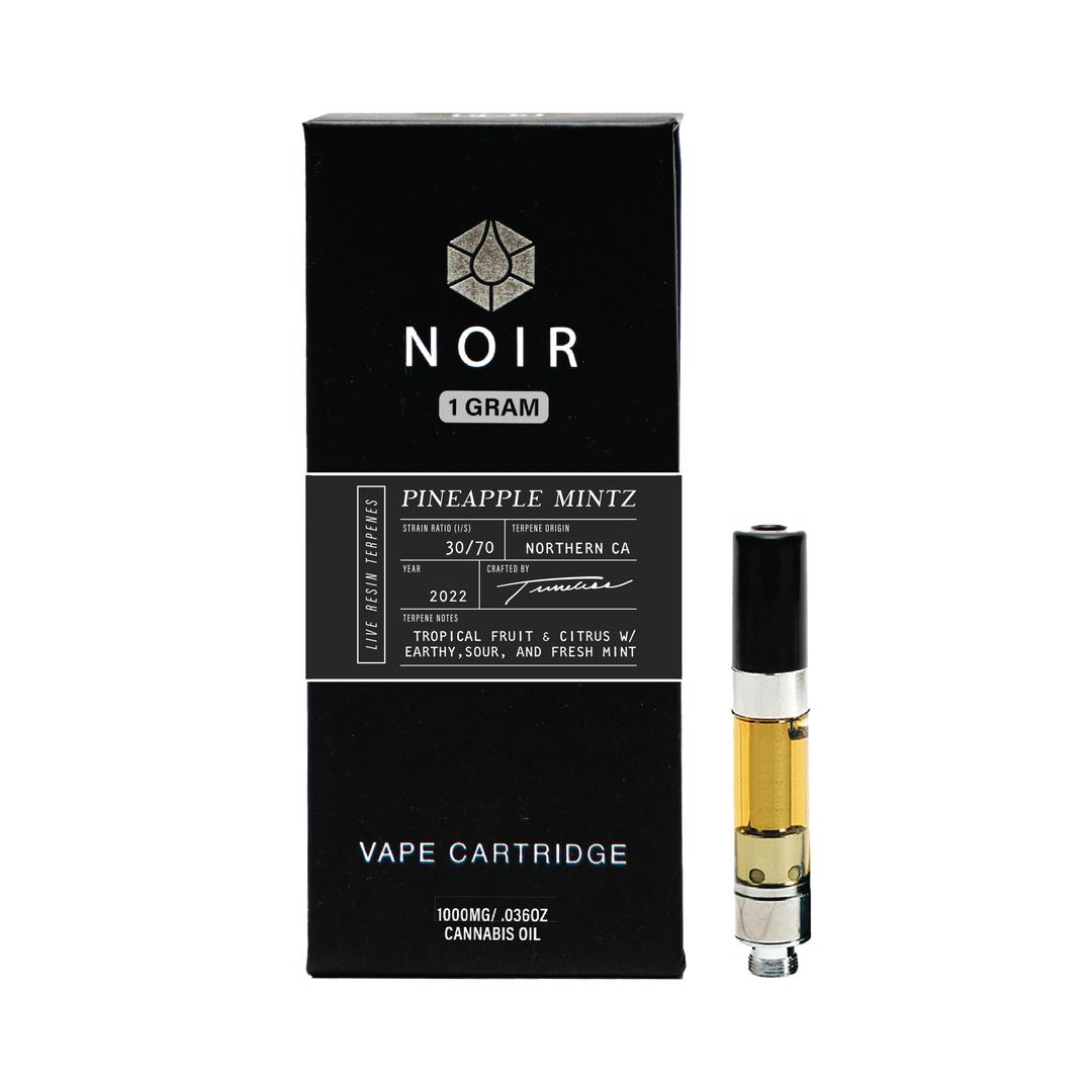 NOIR Pineapple Mintz 1000mg Vape Cartridge (Live Resin)