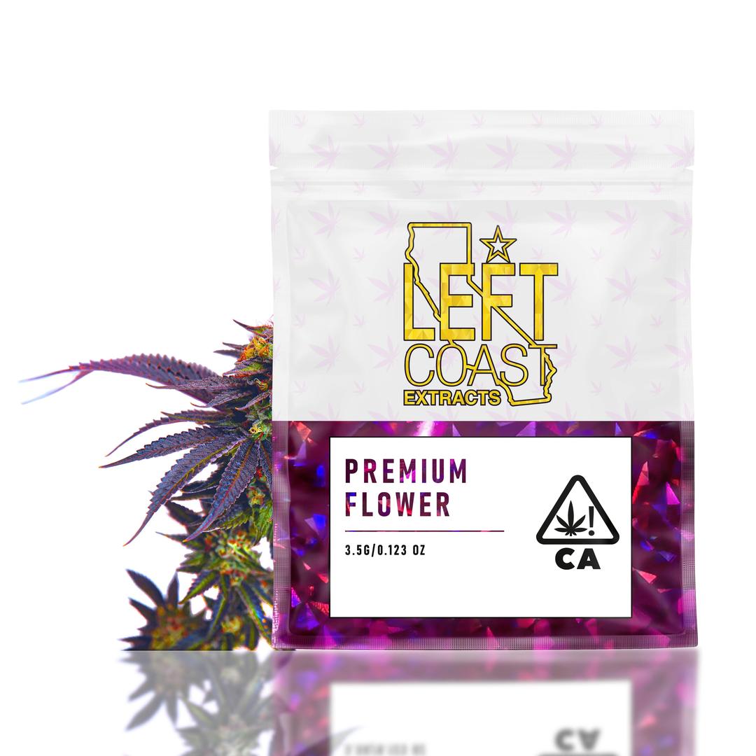PB CUP - 3.5G LEFT COAST FLOWER- INDICA