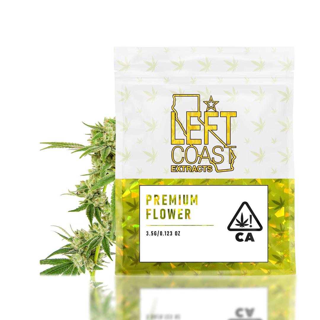 OG KUSH - 3.5G LEFT COAST FLOWER- HYBRID