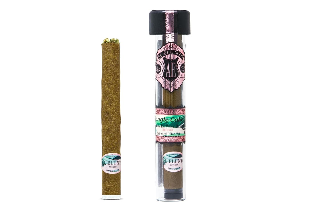 El Blunto - Jungle Cake - 2G Cannabis Cigar - Hash Infused [Blunt]
