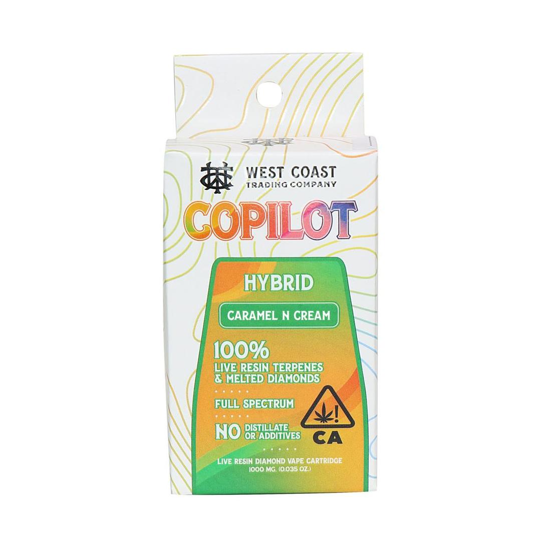 Copilot | Caramel N Cream | Live Resin Diamond Vape Cartridge | 1g