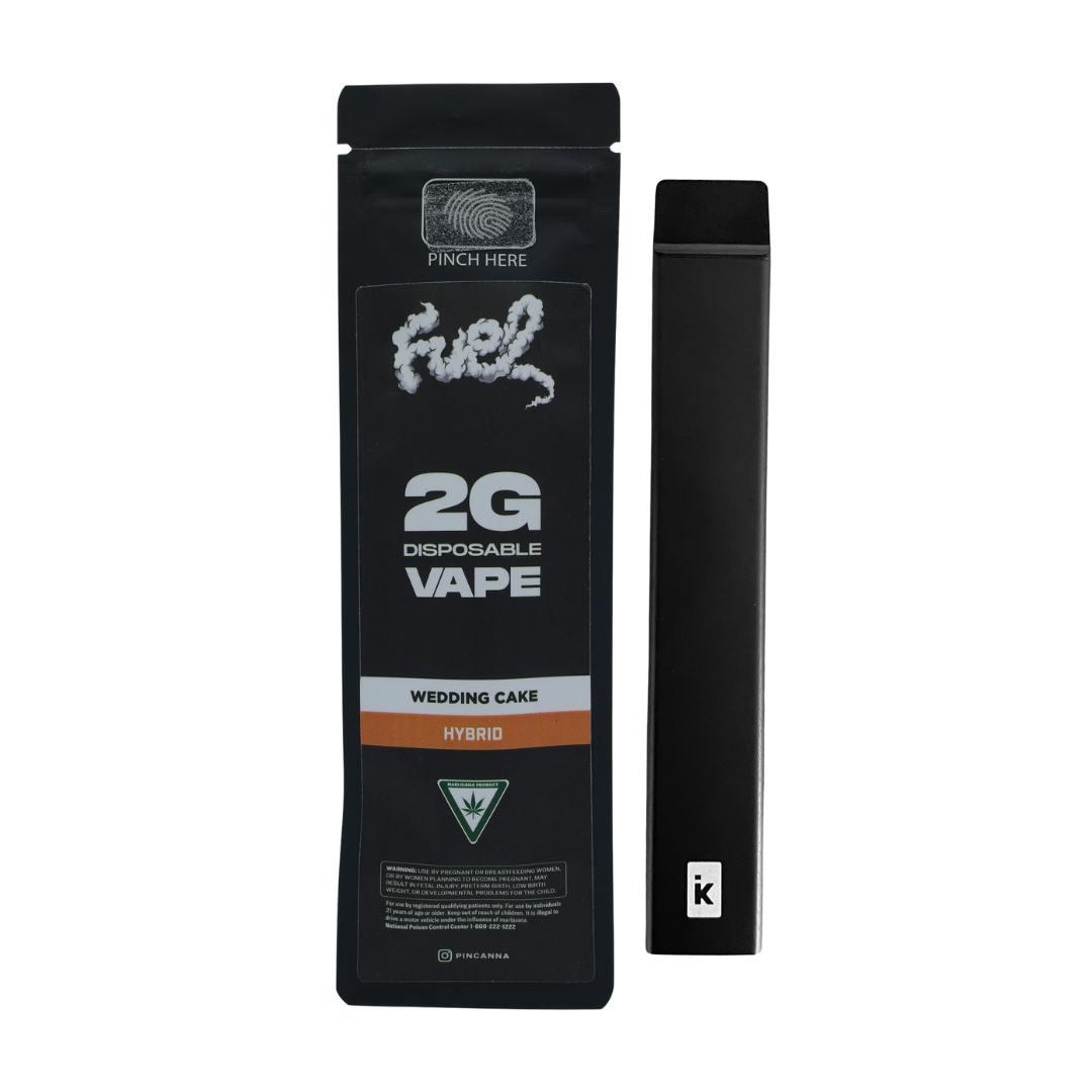 Fruit & Fuel - Disposable Vape - Wedding Cake - (2g Cartridge)