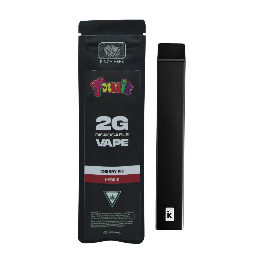 Fruit & Fuel - Disposable Vape - Cherry Pie - (2g Cartridge)