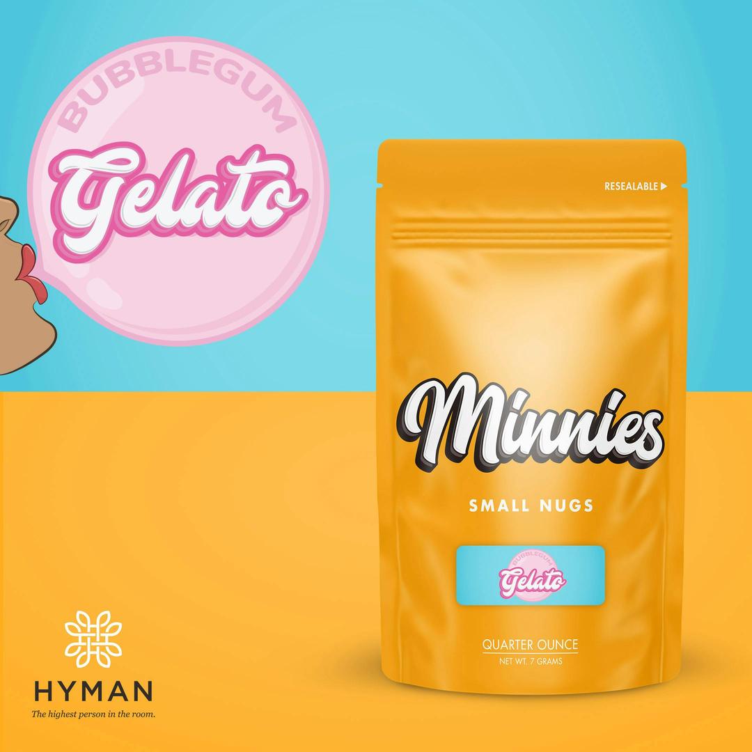 Bubblegum Gelato | 7G Minnies | HYMAN | MED