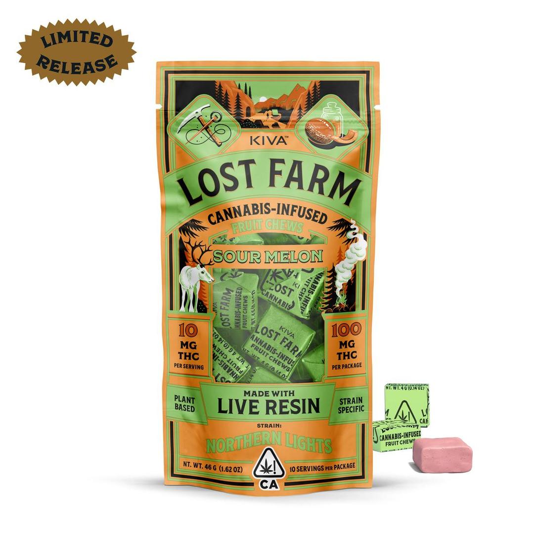 Lost Farm Northern Lights x Sour Melon Chews