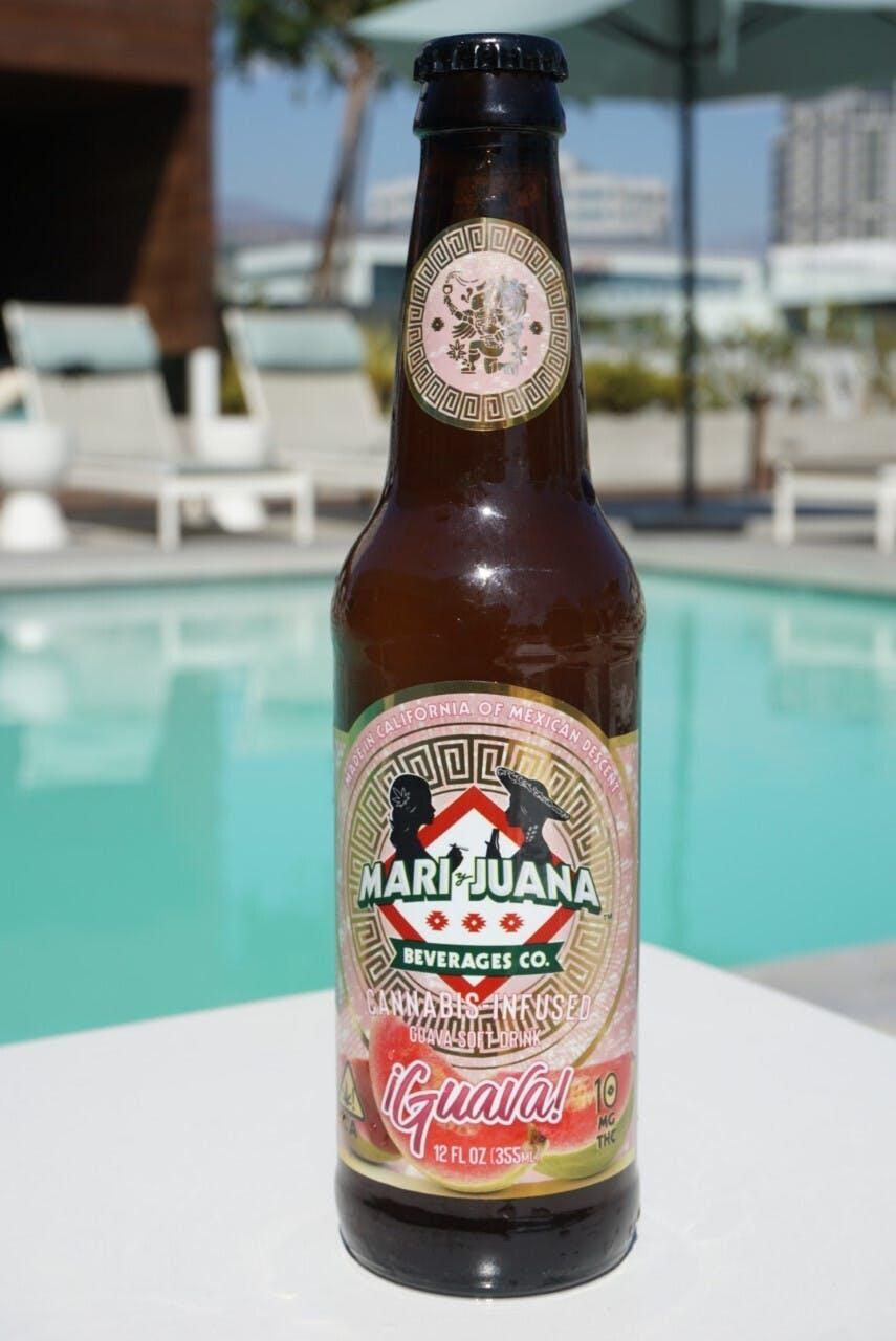 Mari y Juana® ¡Guava! 10mg THC - Guava Flavored Carbonated Soft Drink