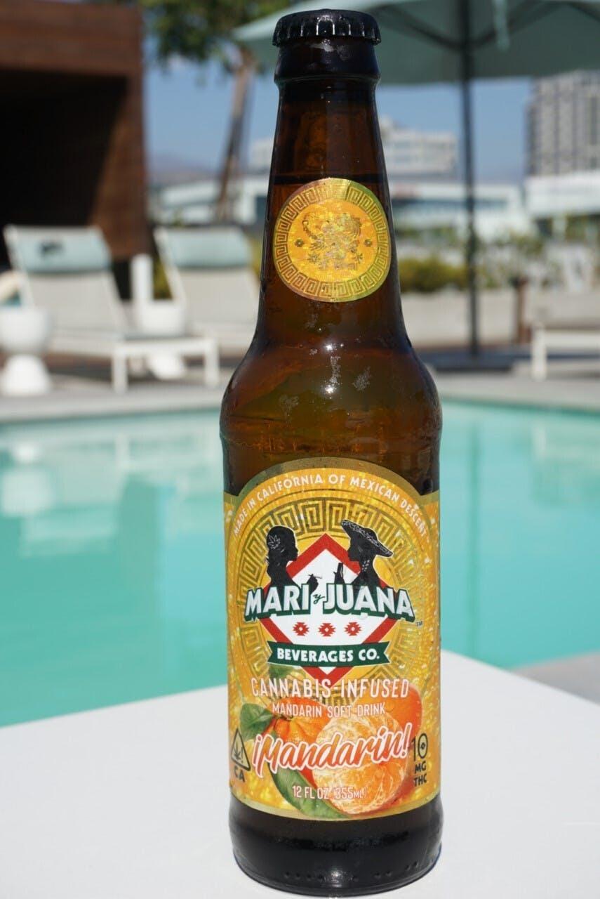 Mari y Juana® ¡Mandarin! 10mg THC - Mandarin Flavored Carbonated Soft Drink