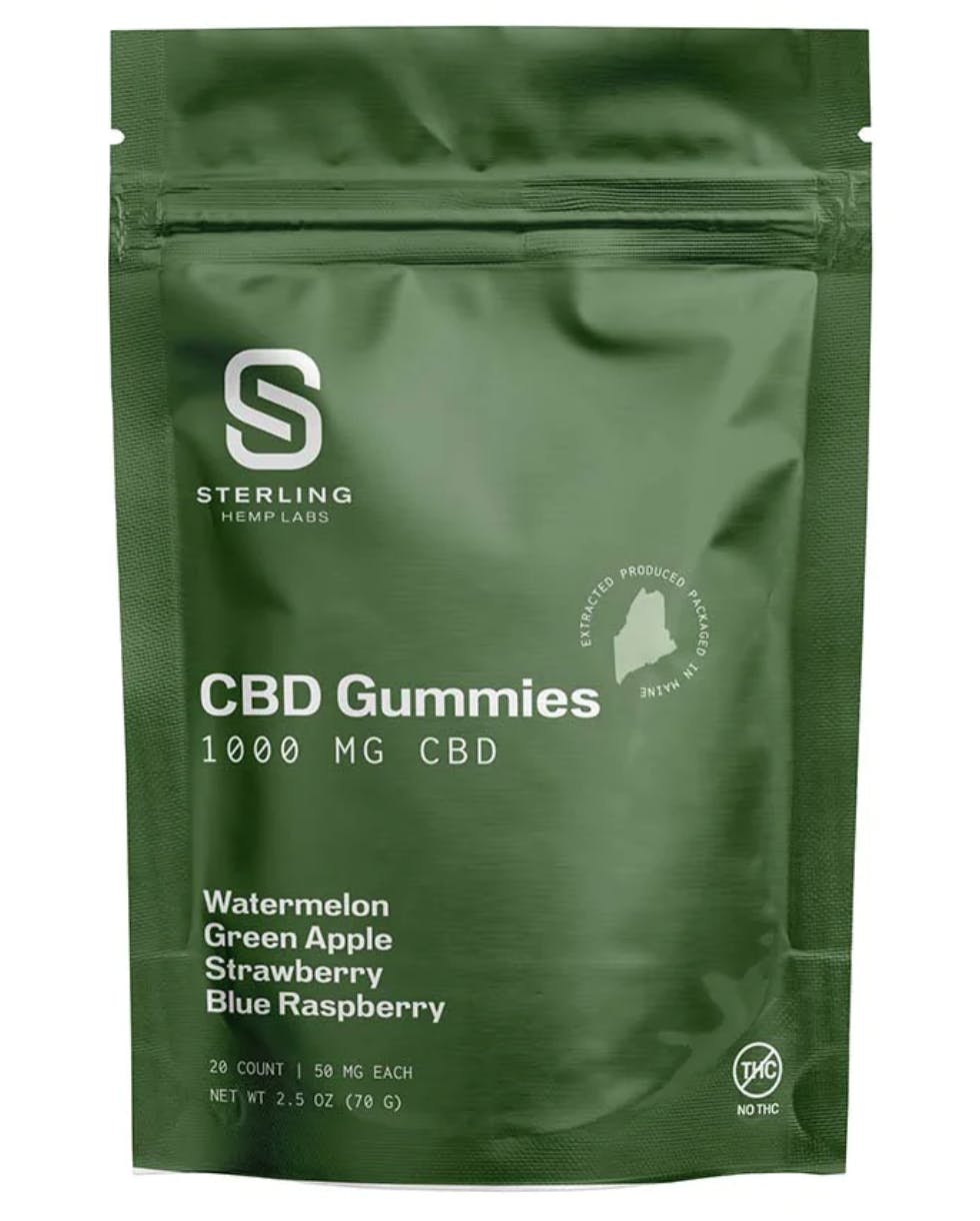 Sterling Hemp 1000mg CBD gummies