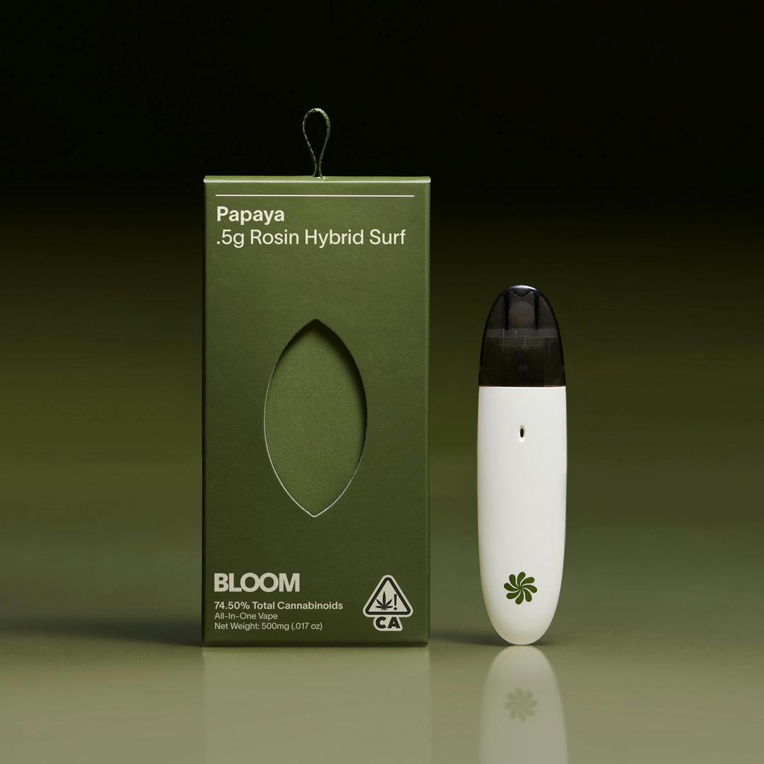 Bloom Live Rosin Surf All-In-One 500mg | Papaya