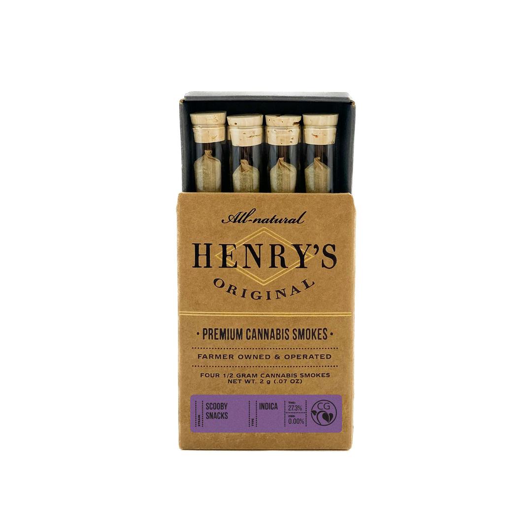 2g Total 4-Pack Pre-Rolls (.5g each) - Scooby Snacks
