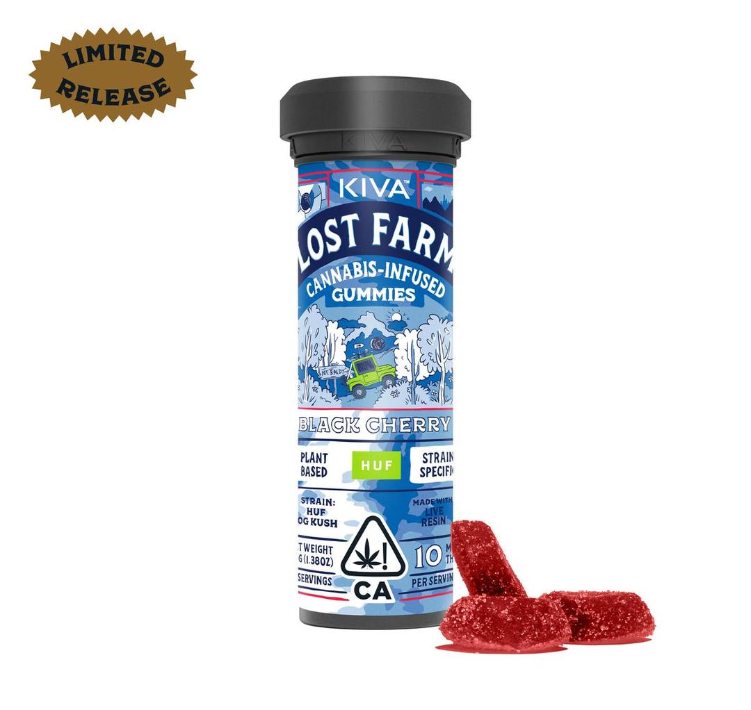 Lost Farm HUF OG Kush X Black Cherry Gummies