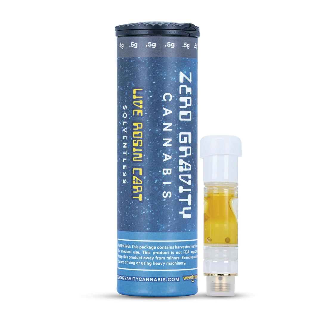 .5g Solventless Live Hash Rosin Cart