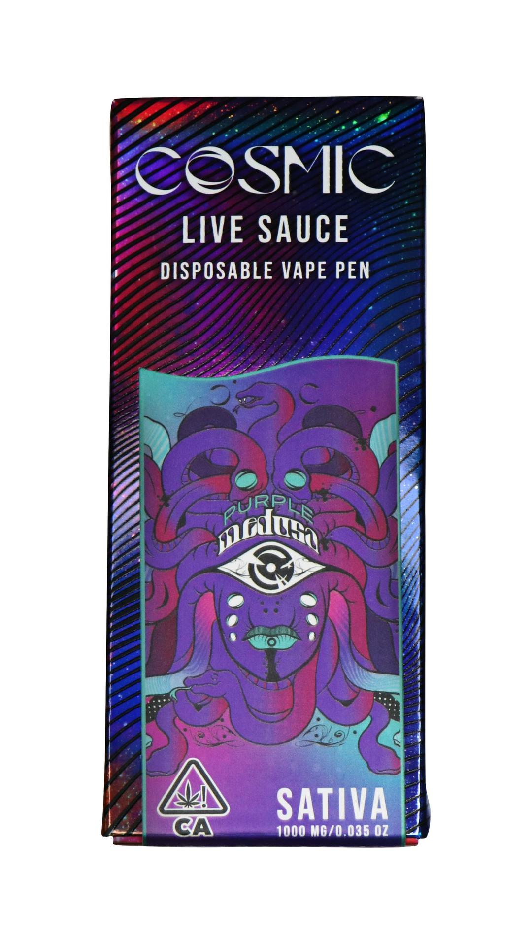 Purple Medusa | Live Sauce Disposable Vape Pen