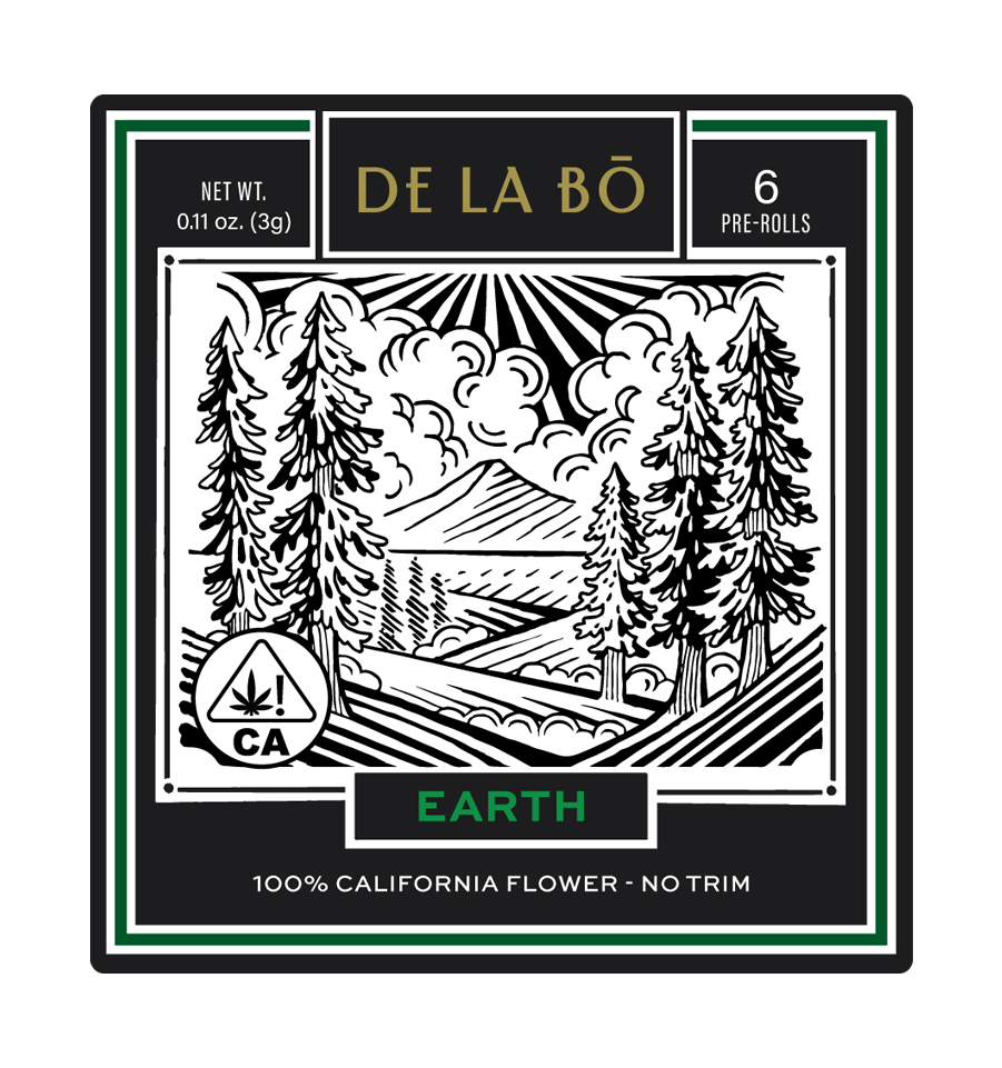 De La Bō | 3g Earth Pack | Blue Dream (Sativa)